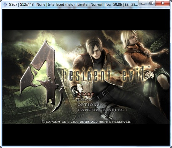 Resident Evil 4 - PCSX2
