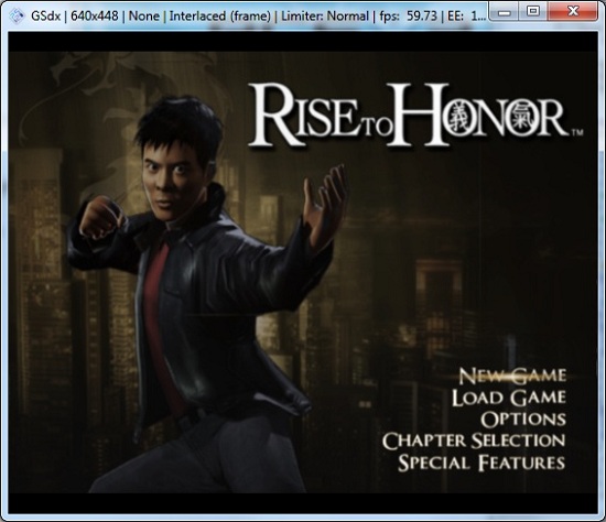 Rise to Honor - PCSX2